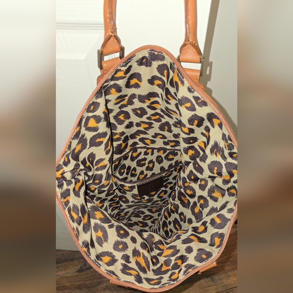 EUC! Maurizio Taiuti Brown Leather Bag - Picture 6 of 13